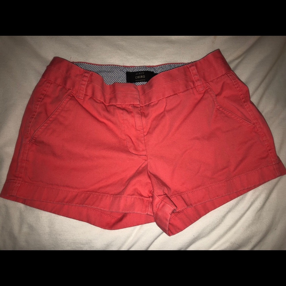 JCrew Hot pink shorts